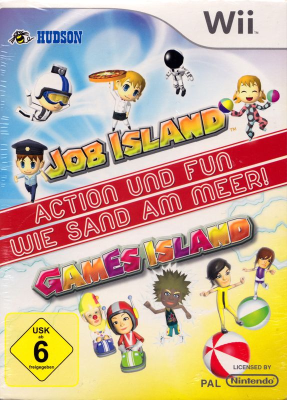 Games Island box art for Wii
